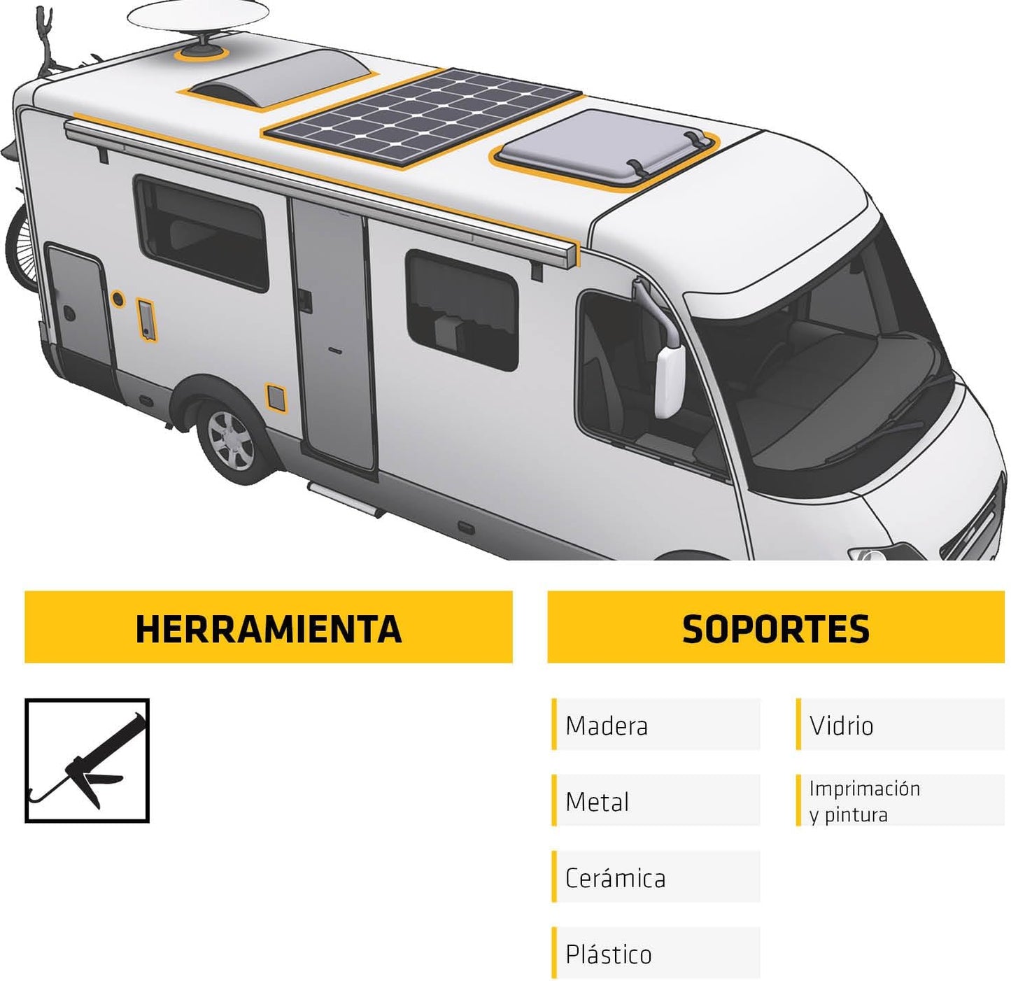 Adhesivo/Sellador Caravana