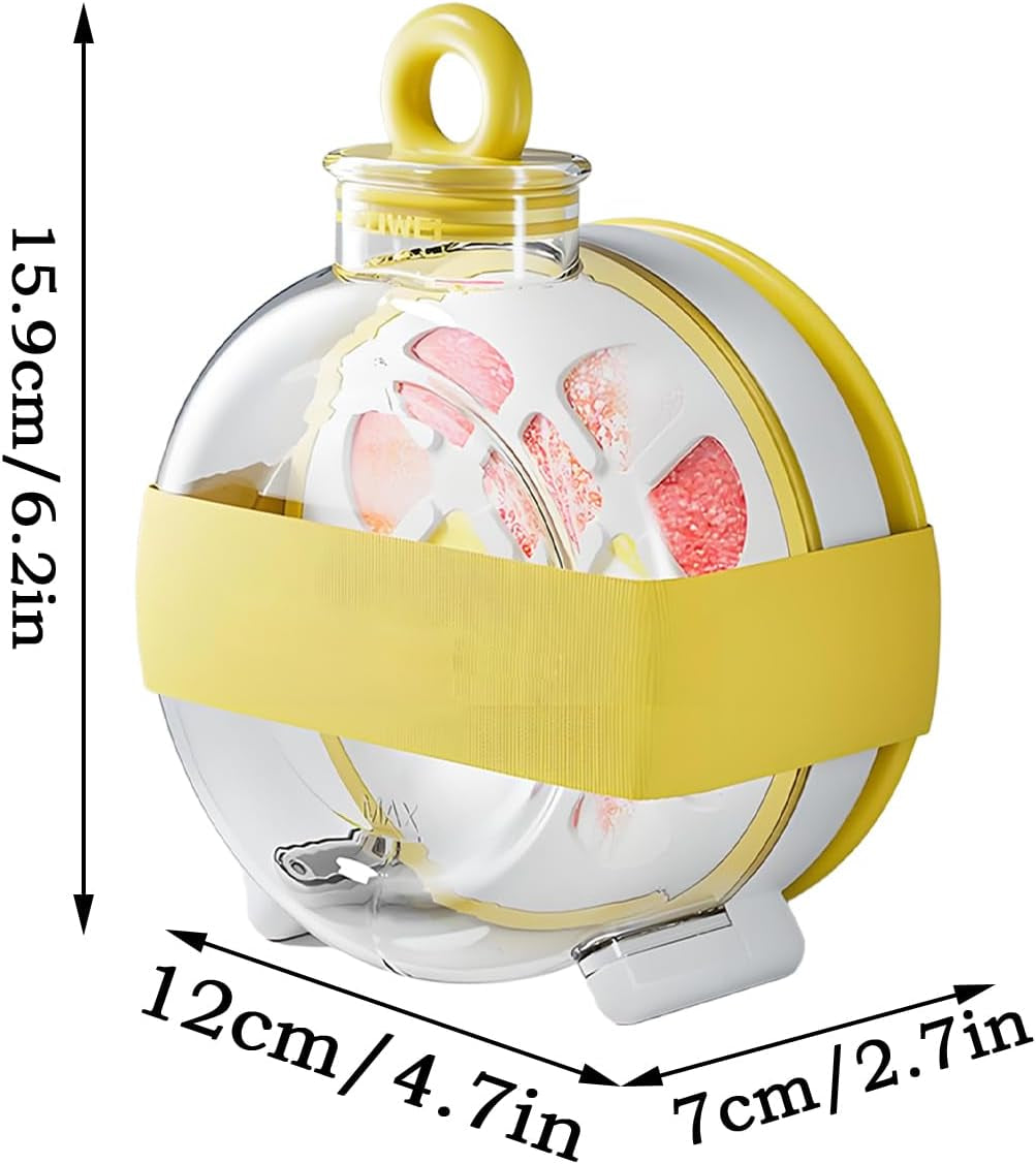 Molde Para Hielos En Forma De Botella - Taza Portátil Con Pajita Y Molde De Cubitos De Hielo De Silicona - Equipo De Cocina Para Campamento Fácil De Usar En Congelador Para Jugos Café Y